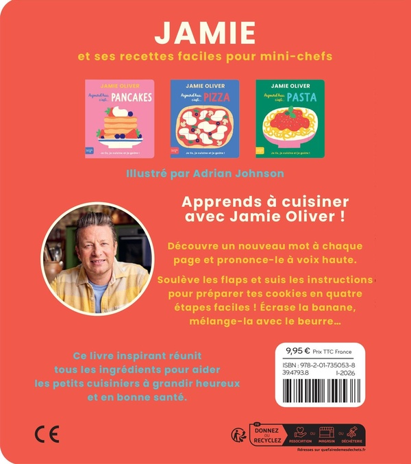 Quatrième de couverture de « Aujourd'hui, c'est cookies »