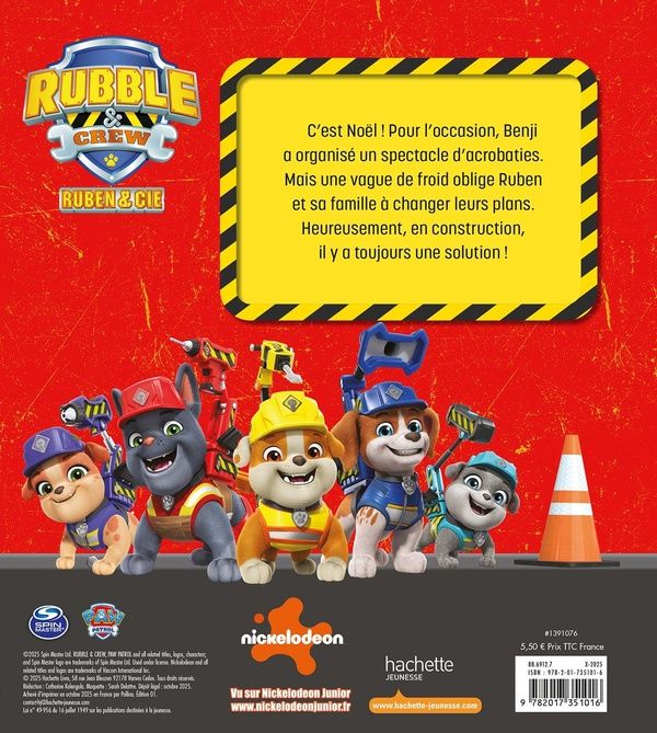 Quatrième de couverture de « Le chantier de Noël »