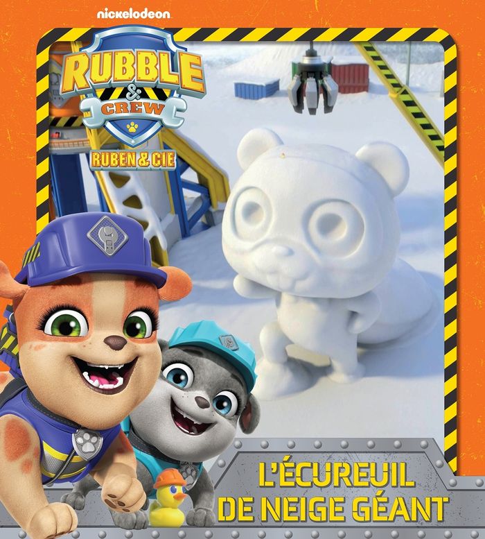 Couverture du livre « Ruben & Cie : L'écureuil de neige géant ! », librairie Les Contes Infusés à Corte