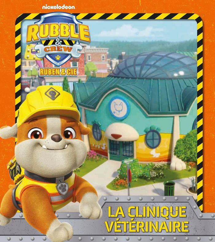 Couverture du livre « La clinique vétérinaire » de Nickelodeon, librairie Les Contes Infusés à Corte