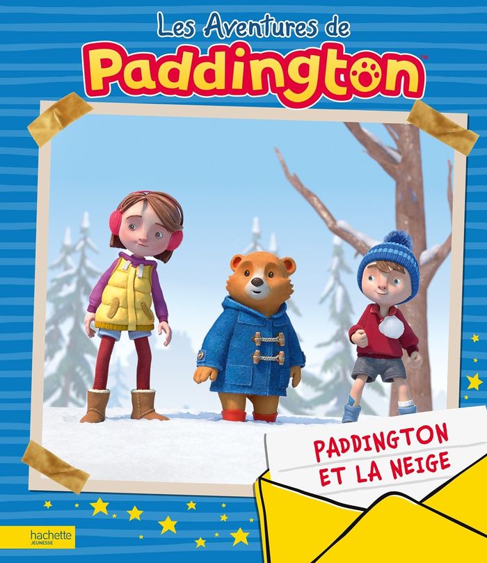 Couverture du livre « Paddington et la neige » de Harper Collins Editions, librairie Les Contes Infusés à Corte