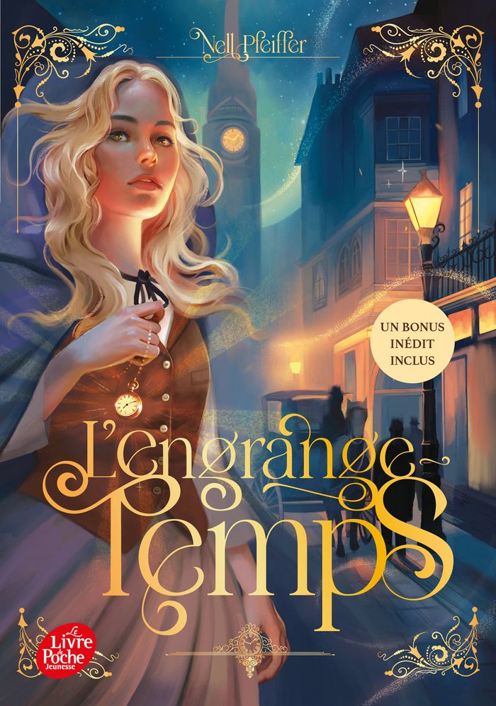 Couverture du livre « L'ENGRANGE-TEMPS - TOME 2 - EDITION POCHE AVEC UN BONUS INEDIT - LES HEURES OBSCURES » de Nell Pfeiffer, librairie Les Contes Infusés à Corte