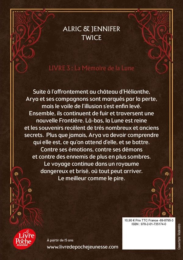 Quatrième de couverture de « LA PASSEUSE DE MOTS - TOME 3 »