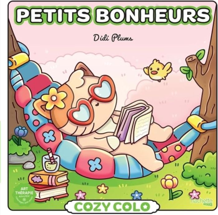 Couverture : COZY COLO DIDI PLUMS : PETITS BONHEURS