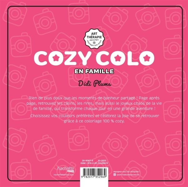 Quatrième de couverture de « COZY COLO DIDI PLUMS : EN FAMILLE »