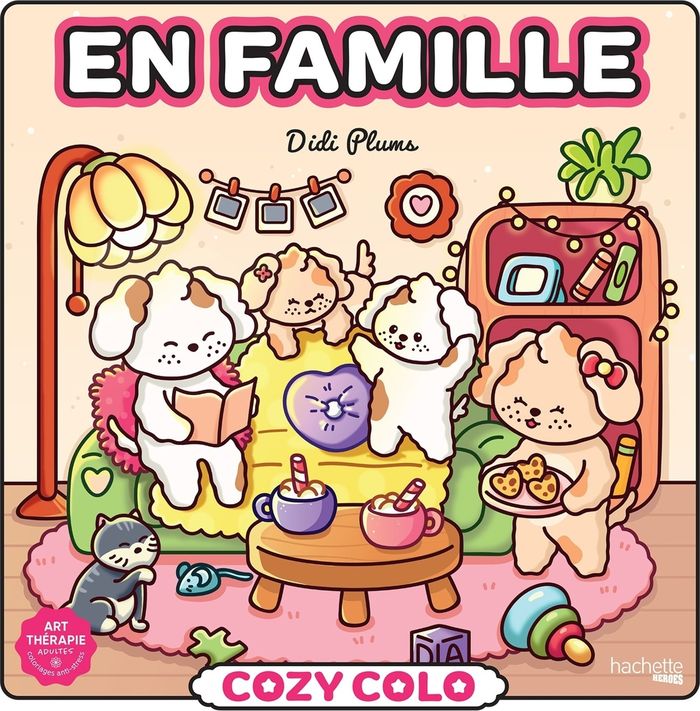 Couverture : COZY COLO DIDI PLUMS : EN FAMILLE