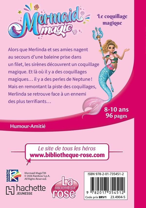 Quatrième de couverture de « Le coquillage magique »