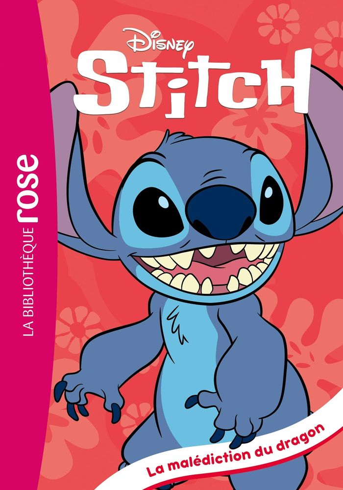 Couverture du livre « Stitch ! : La malédiction du dragon » de Disney, librairie Les Contes Infusés à Corte