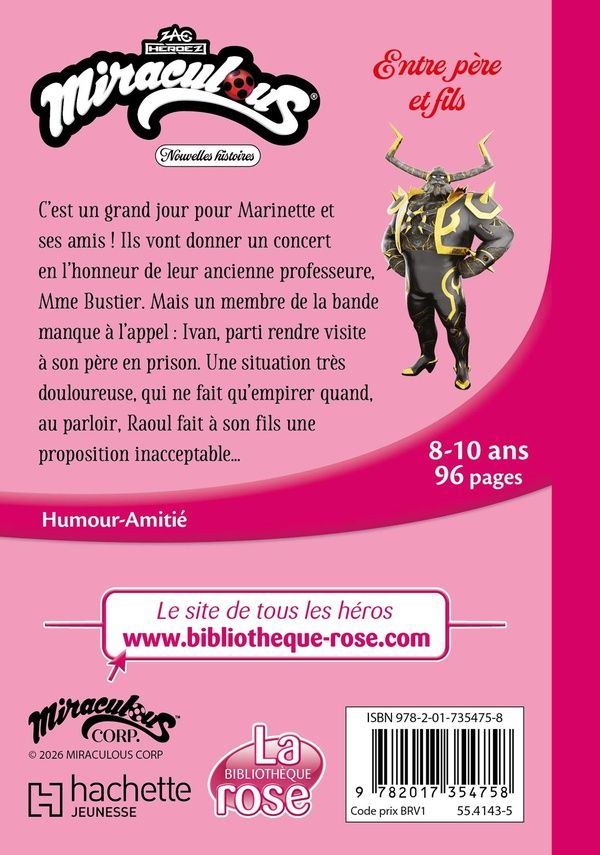 Quatrième de couverture de « Entre père et fils »