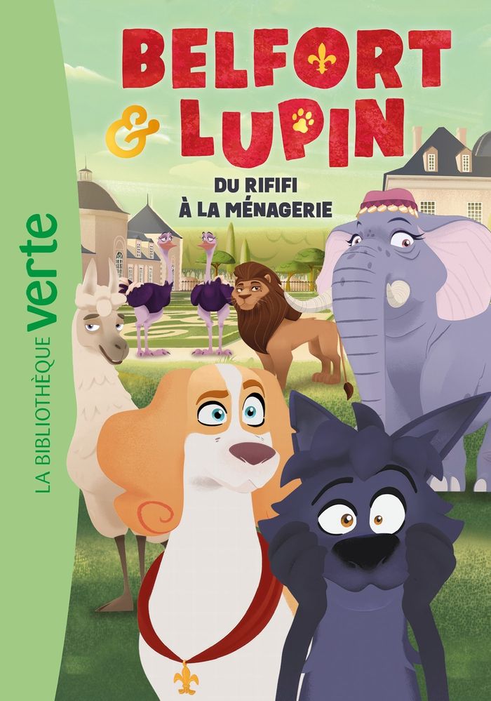Couverture du livre « Belfort & Lupin : du rififi à la Ménagerie » de Mediatoon, librairie Les Contes Infusés à Corte