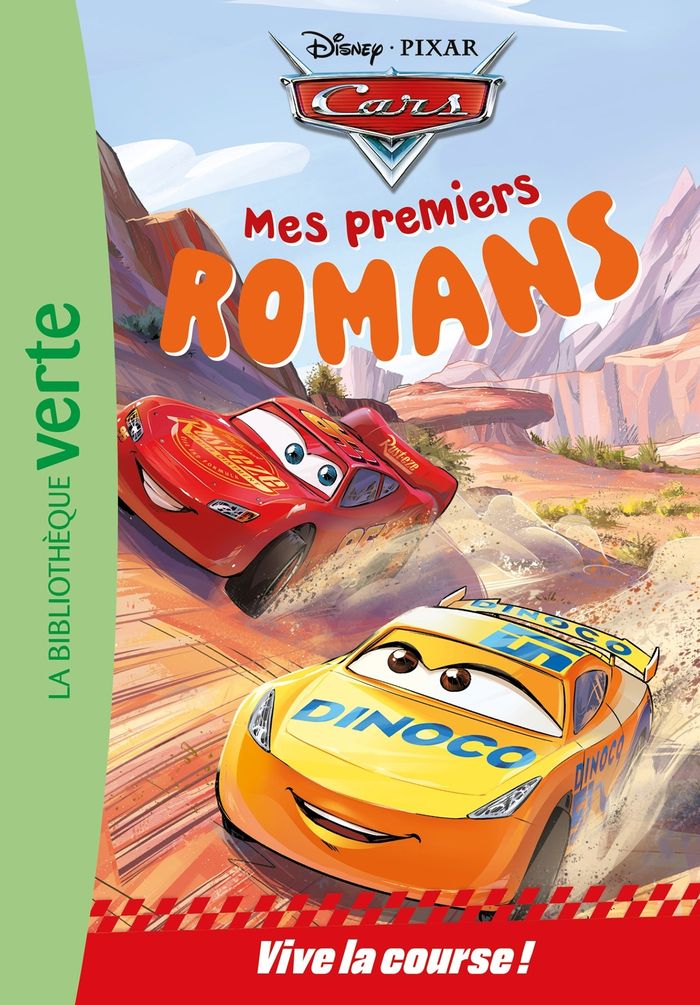 Couverture du livre « Mes premiers romans Cars : Vive la course ! » de Disney, librairie Les Contes Infusés à Corte