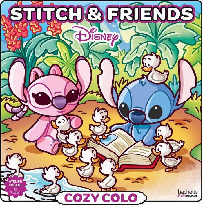 Couverture : COZY DISNEY - STITCH & FRIENDS