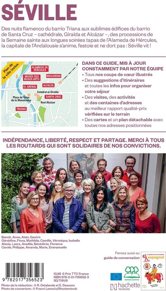 Quatrième de couverture de « Séville »