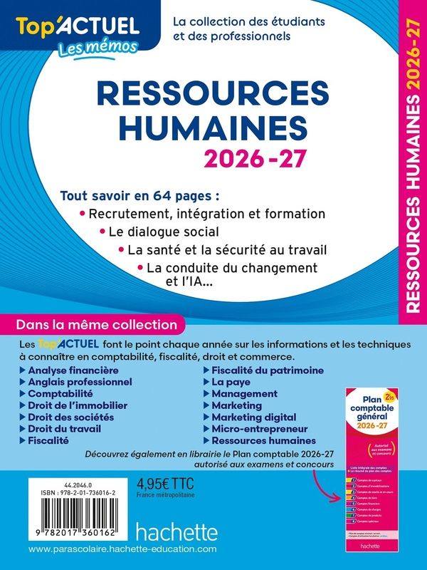 Quatrième de couverture de « Ressources humaines 2026-27 »