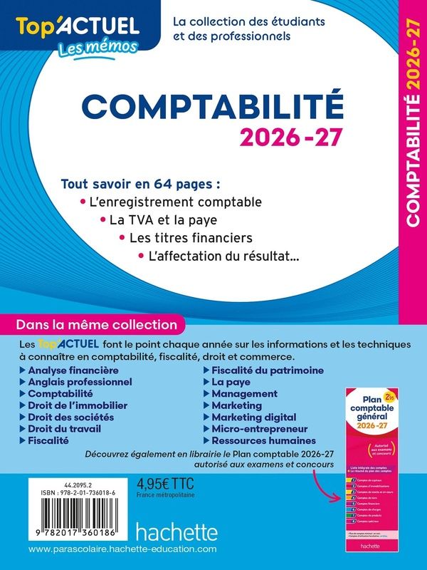 Quatrième de couverture de « Comptabilité 2026-27 »