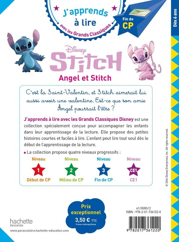 Quatrième de couverture de « Angel et Stitch »