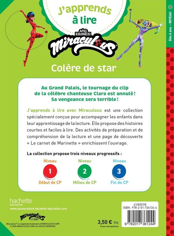 Quatrième de couverture de « Colère de star »