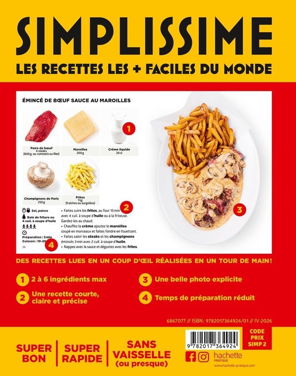 Quatrième de couverture de « Simplissime les recettes chtis les + faciles du monde : recettes ch'tis »