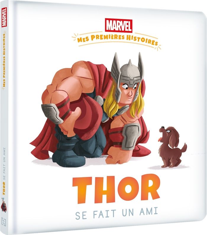 Couverture du livre « MARVEL - MES PREMIERES HISTOIRES - THOR SE FAIT UN AMI », librairie Les Contes Infusés à Corte
