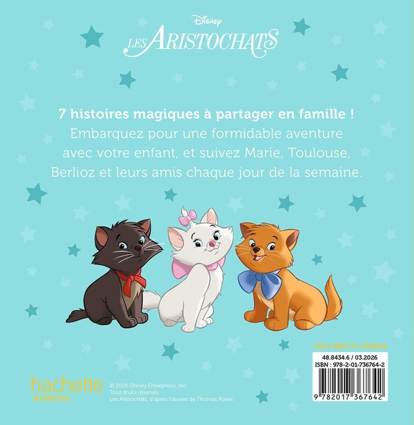 Quatrième de couverture de « Les Aristochats »