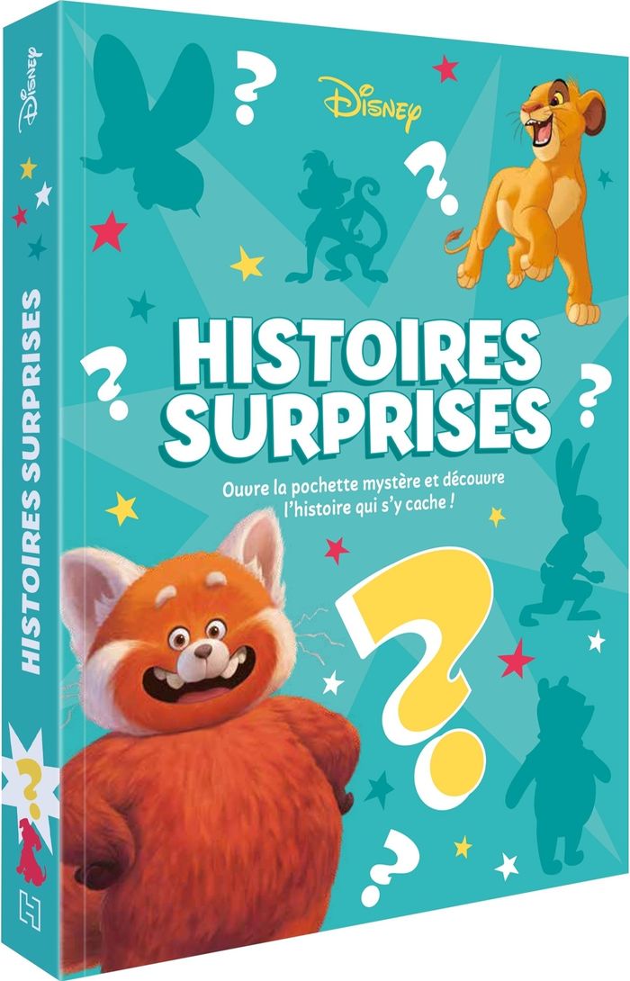 Couverture du livre « Histoires surprises : ouvre la pochette mystère et découvre l'histoire qui s'y cache » de Collectif, librairie Les Contes Infusés à Corte