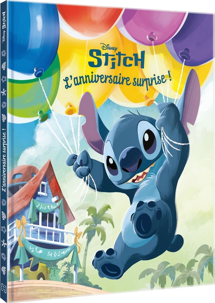 Couverture du livre « Stitch la surprise d'anniversaire » de Collectif, librairie Les Contes Infusés à Corte