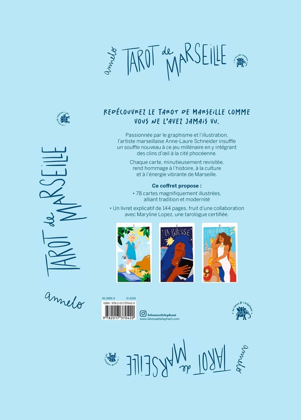 Quatrième de couverture de « Tarot de Marseille »