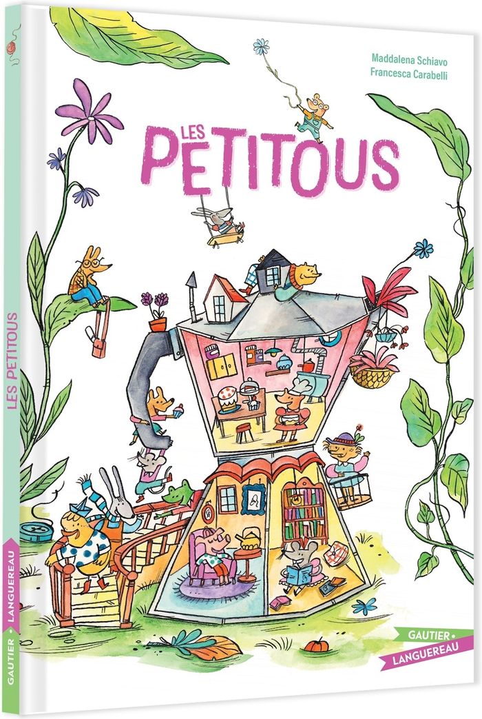 Couverture du livre « LES PETITOUS », librairie Les Contes Infusés à Corte