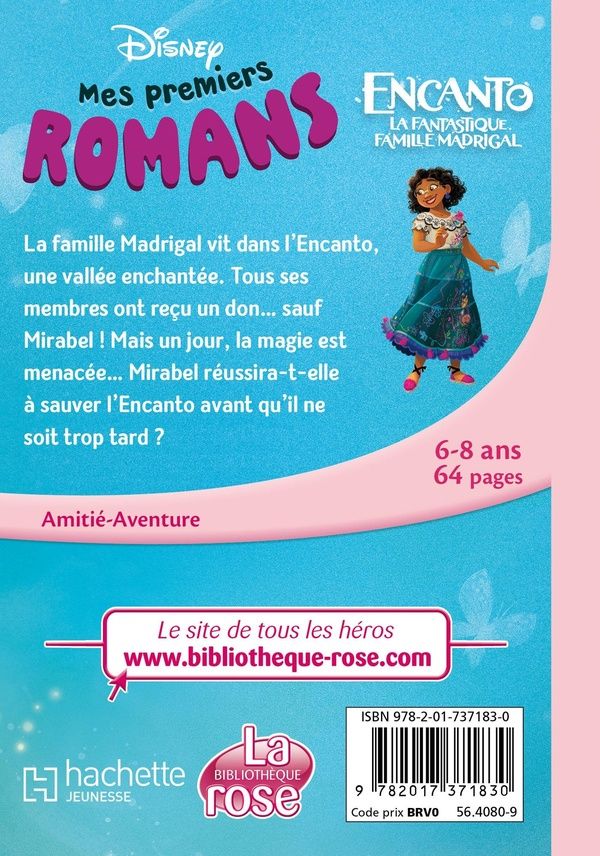 Quatrième de couverture de « Encanto, la fantastique famille Madriga »
