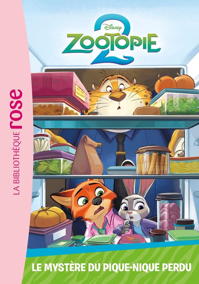Couverture du livre « Zootopie 2 : Le mystère du pique-nique perdu » de Disney, librairie Les Contes Infusés à Corte