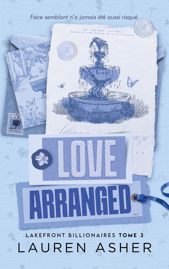 Couverture du livre « LAKEFRONT BILLIONAIRES - LOVE ARRANGED - LAKEFRONT BILLIONAIRE TOME 3 (EDITION FRANCAISE) », librairie Les Contes Infusés à Corte