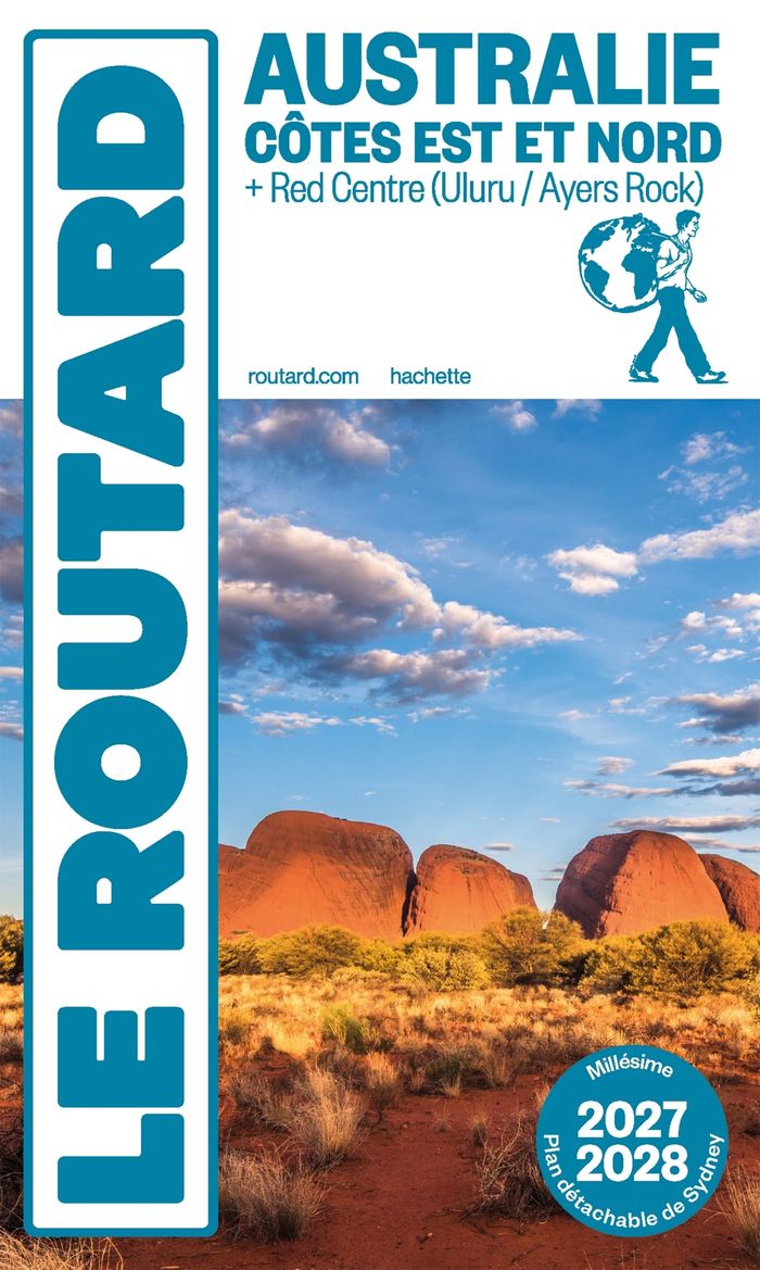 Couverture du livre « GUIDE DU ROUTARD AUSTRALIE, COTES EST ET NORD + RED CENTRE 2027/28 » de Collectif, librairie Les Contes Infusés à Corte