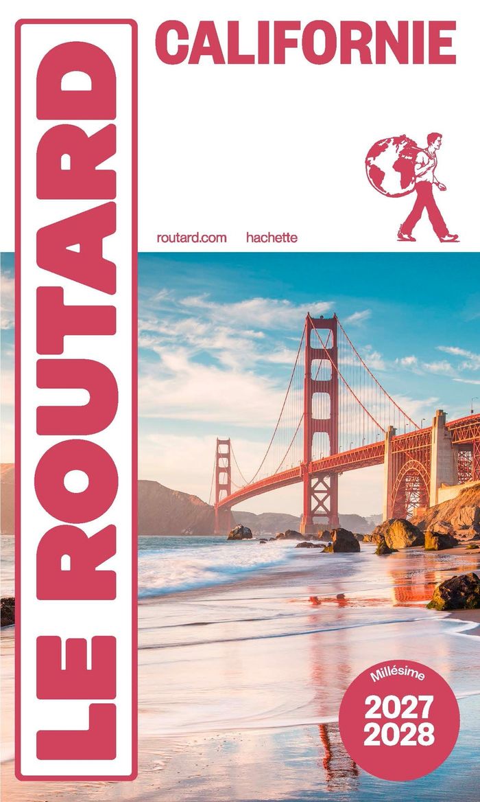 Couverture du livre « GUIDE DU ROUTARD CALIFORNIE 2027/28 » de Collectif, librairie Les Contes Infusés à Corte