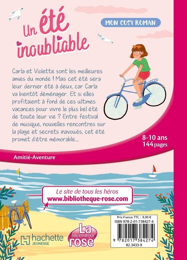 Quatrième de couverture de « MON COSY ROMAN XXL - UN ETE INOUBLIABLE »