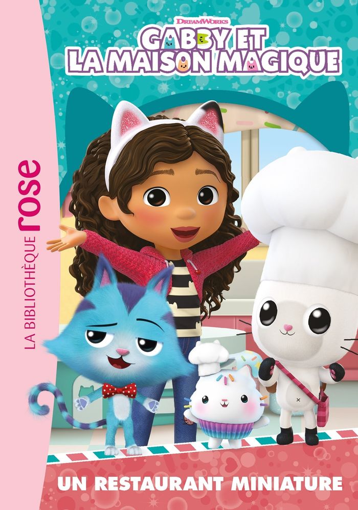 Couverture du livre « GABBY ET LA MAISON MAGIQUE, TOME 10 - UN RESTAURANT MINIATURE », librairie Les Contes Infusés à Corte