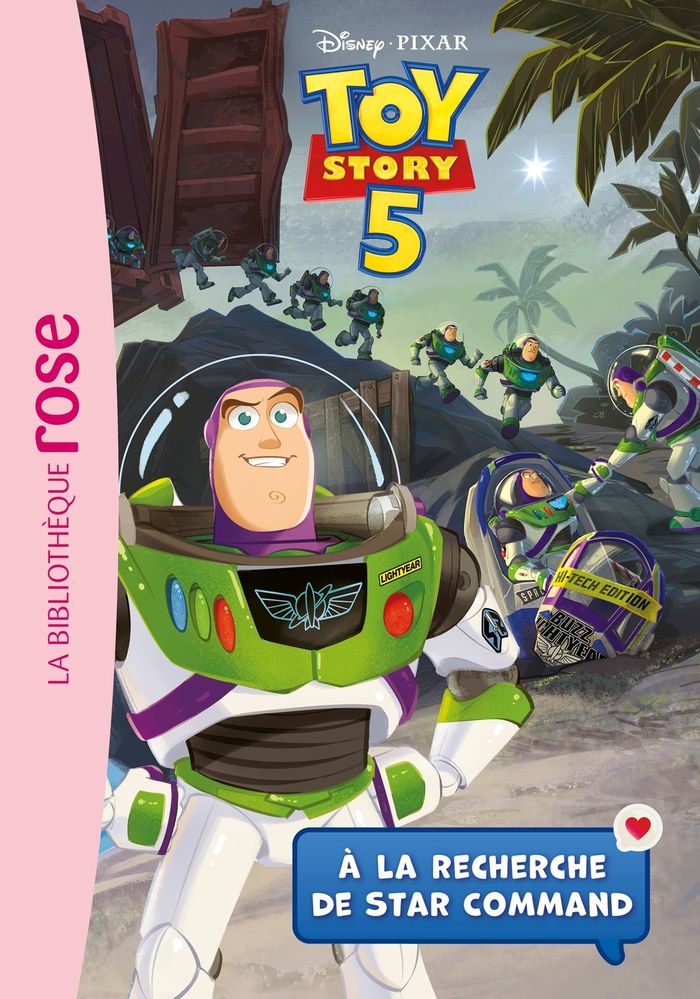 Couverture du livre « TOY STORY 5, TOME 01 - A LA RECHERCHE DE STAR COMMAND », librairie Les Contes Infusés à Corte