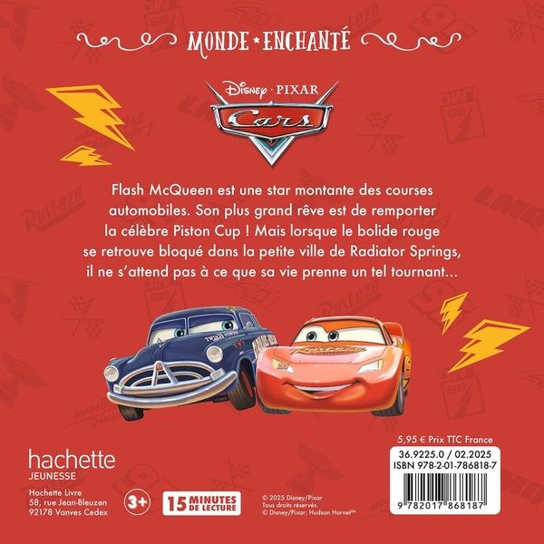 Quatrième de couverture de « Cars »