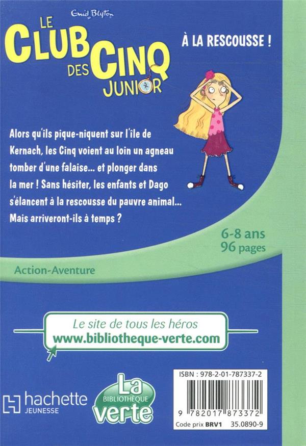 Quatrième de couverture de « À la rescousse ! »