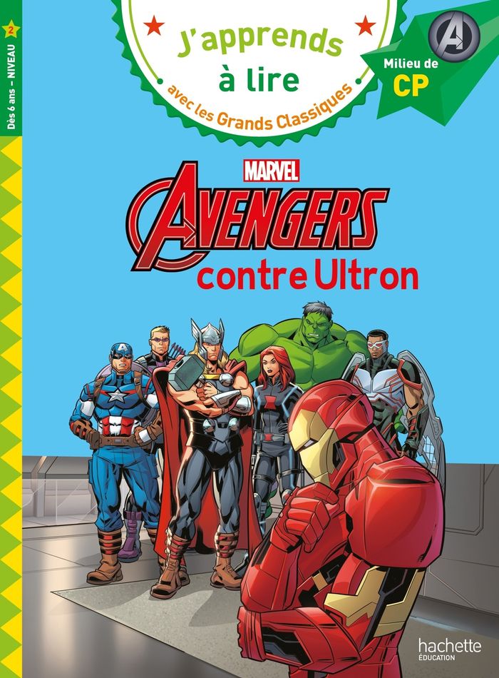 Couverture du livre « Avengers contre Ultron » de Isabelle Albertin, librairie Les Contes Infusés à Corte