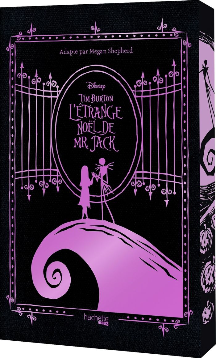Couverture du livre « LA TRILOGIE DES CITROUILLES - T01 - L'ETRANGE NOEL DE MR JACK - LE ROMAN DU FILM », librairie Les Contes Infusés à Corte