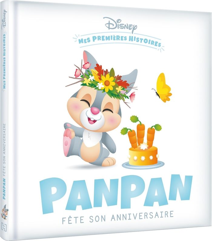 Couverture du livre « DISNEY - MES PREMIERES HISTOIRES - PANPAN FETE SON ANNIVERSAIRE » de Xxx, librairie Les Contes Infusés à Corte