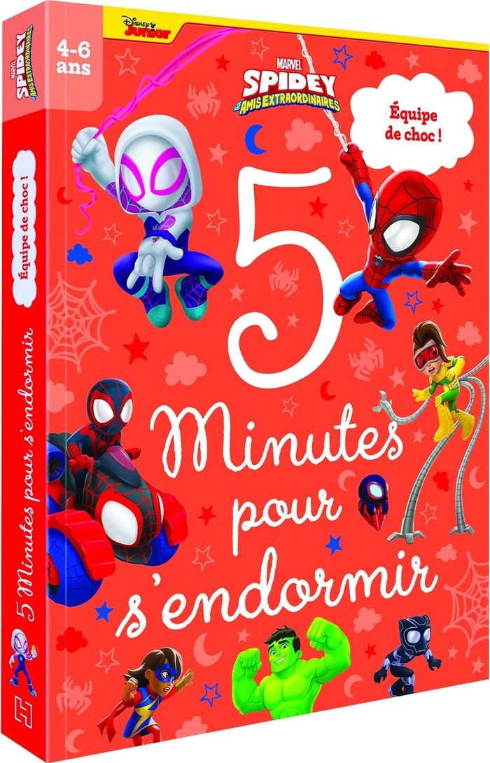 Couverture du livre « Équipe de choc ! : Spidey et ses amis extraordinaires » de Marvel comics, librairie Les Contes Infusés à Corte