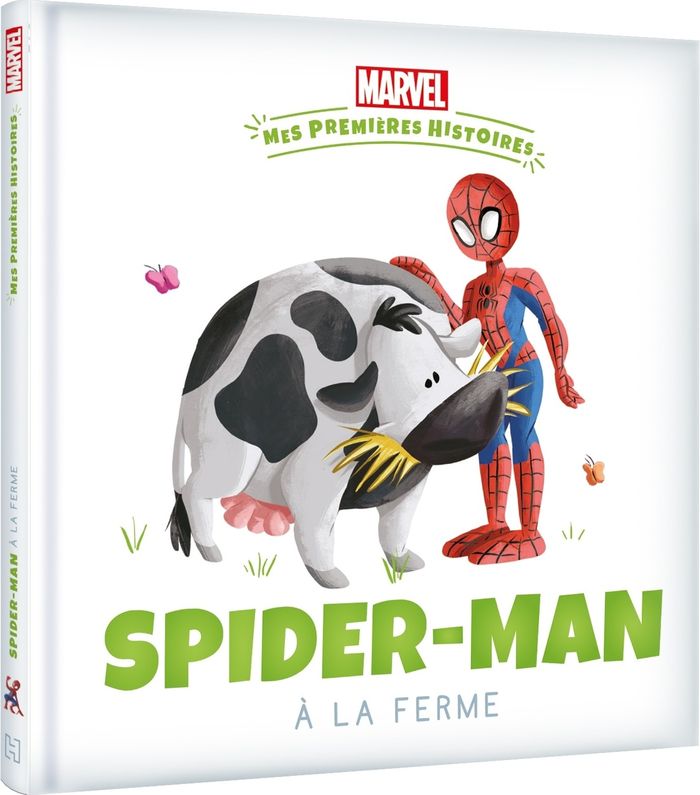 Couverture du livre « MARVEL - MES PREMIERES HISTOIRES - SPIDER-MAN VA A LA FERME » de Xxx, librairie Les Contes Infusés à Corte