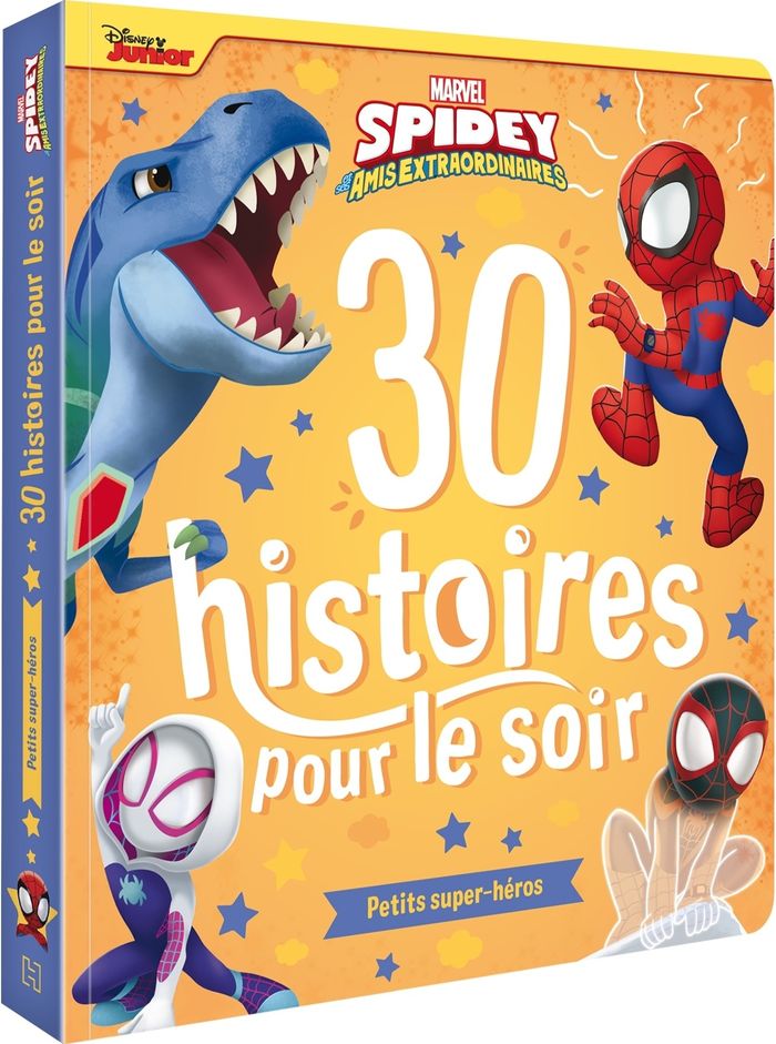 Couverture du livre « Petits super-héros : Spidey et ses amis extraordinaires » de Marvel comics, librairie Les Contes Infusés à Corte