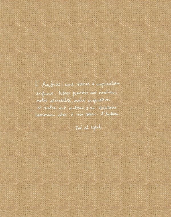 Quatrième de couverture de « Aubrac : cuisine, paysage »