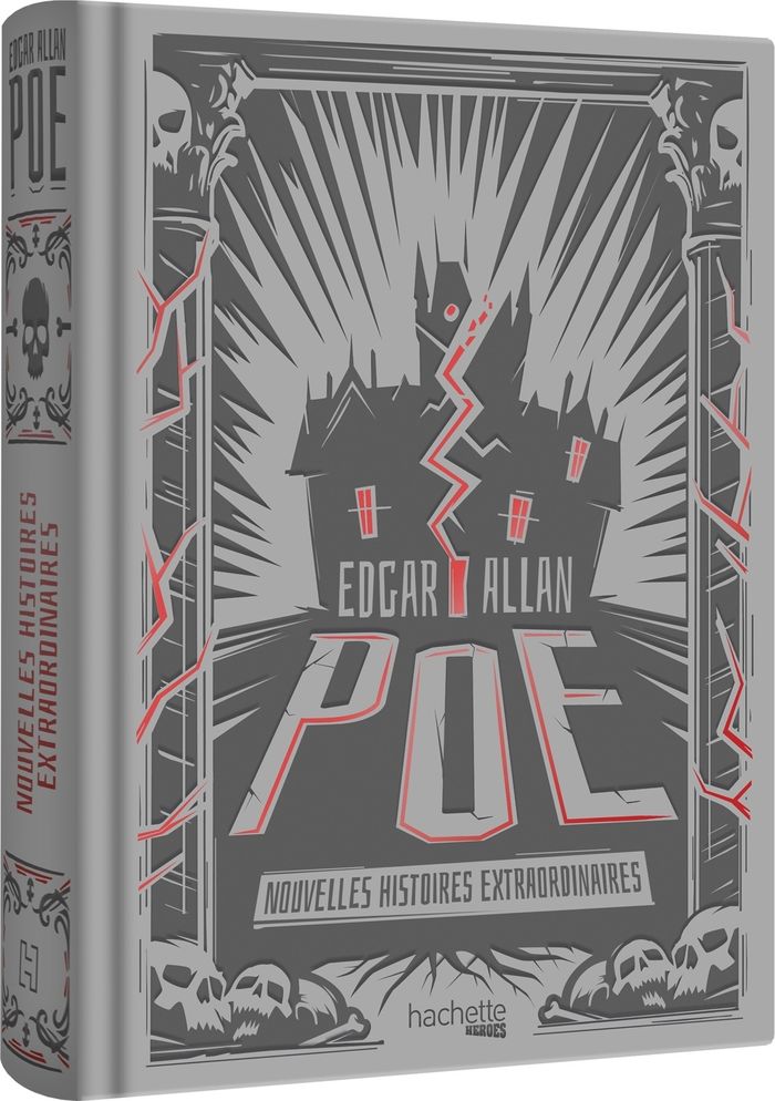 Couverture du livre « Nouvelles histoires extraordinaires » de Edgar Allan Poe, librairie Les Contes Infusés à Corte