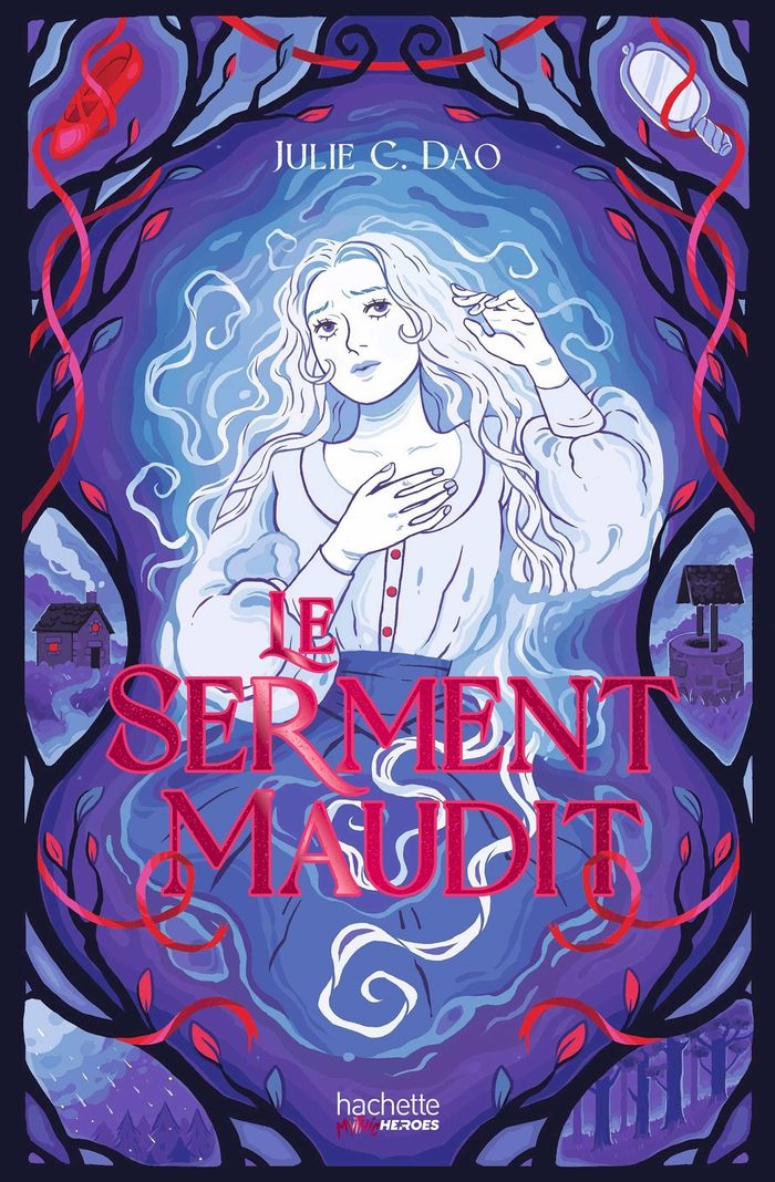 Couverture du livre « Le serment maudit » de Julie C. Dao, librairie Les Contes Infusés à Corte