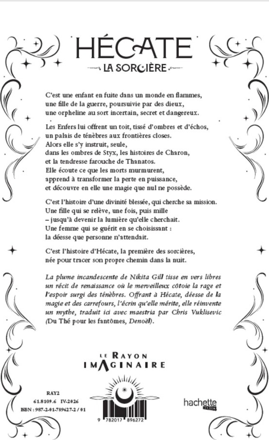 Quatrième de couverture de « HECATE LA SORCIERE »