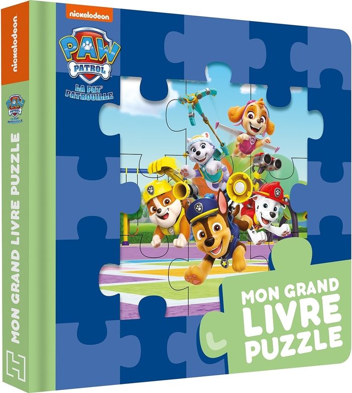 Couverture du livre « Paw patrol, la Pat' patrouille » de Nickelodeon, librairie Les Contes Infusés à Corte