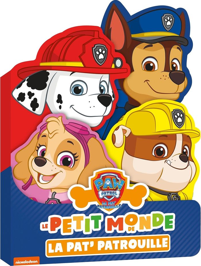 Couverture du livre « Le petit monde de la Pat' Patrouille » de Nickelodeon, librairie Les Contes Infusés à Corte